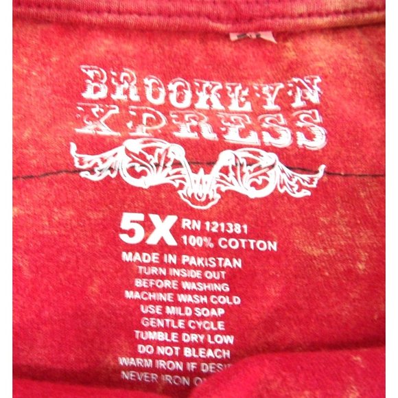 Men's Brooklyn Express 5X Sweat Shirt Short Sleeve NWT - Picture 6 of 6